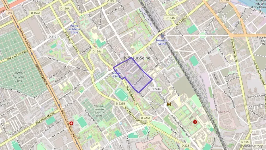 Appartement 86 m² quatre pièces à vendre à Ivry-sur-Seine