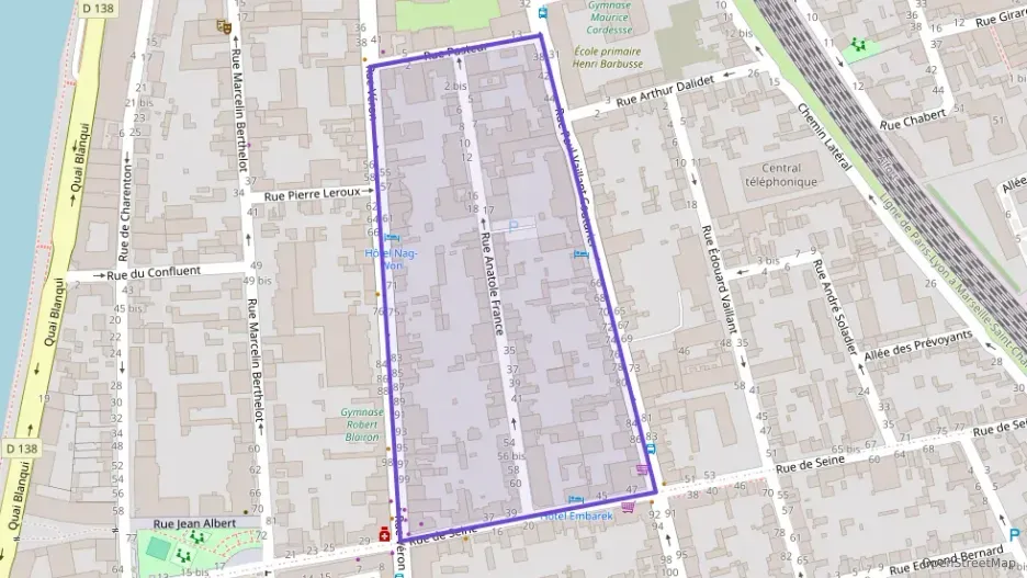 Appartement 56 m² trois pièces à vendre à Alfortville