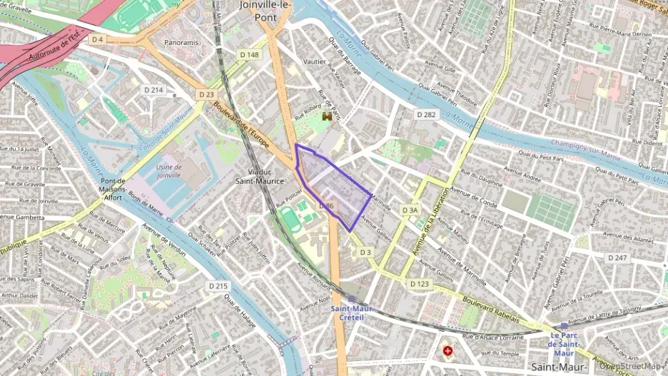 Appartement 43 m² deux pieces à vendre à Saint-Maur-des-Fossés