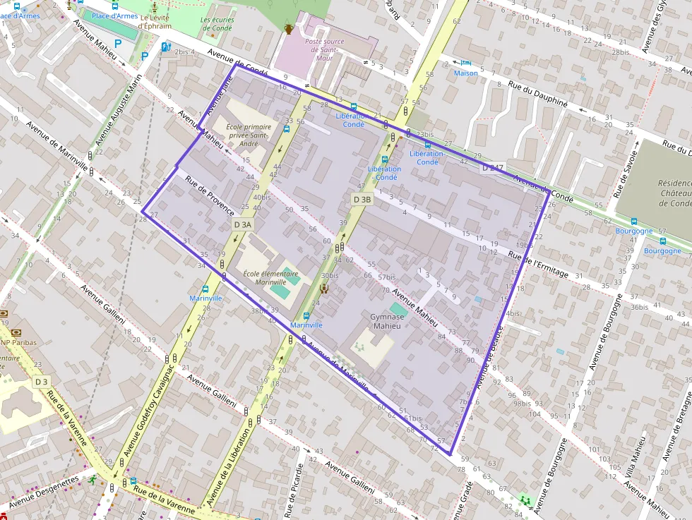 Appartement 58 m² trois pièces à vendre à Saint-Maur-des-Fossés