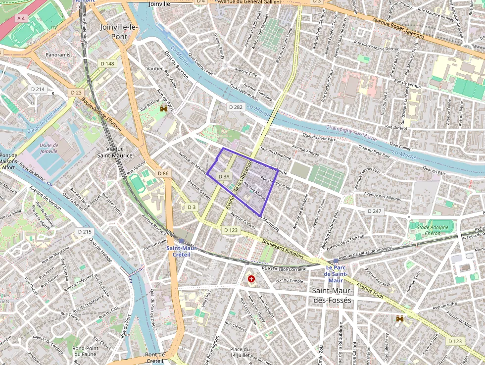 Appartement 58 m² trois pièces à vendre à Saint-Maur-des-Fossés