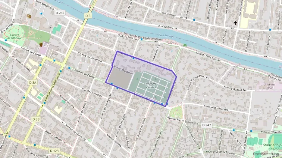 Appartement 60 m² deux pieces à vendre à Saint-Maur-des-Fossés