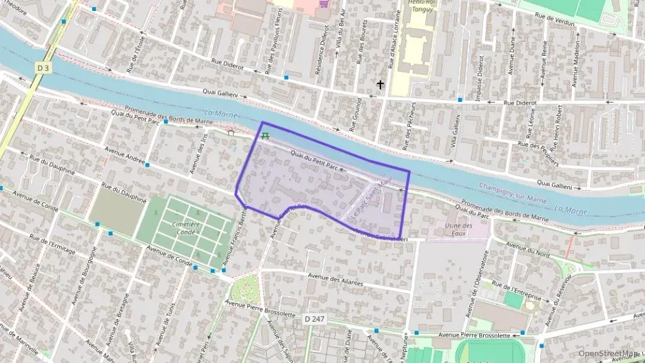 Appartement 61 m² trois pièces à vendre à Saint-Maur-des-Fossés Appartement 61 m² trois pièces à vendre à Saint-Maur-des-Fossés