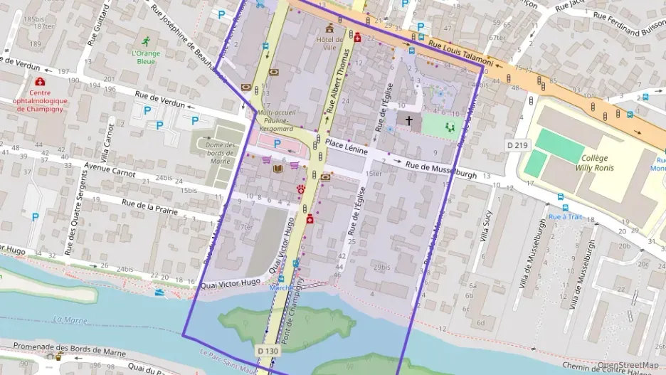 Appartement 38 m² deux pieces à vendre à Champigny-sur-Marne