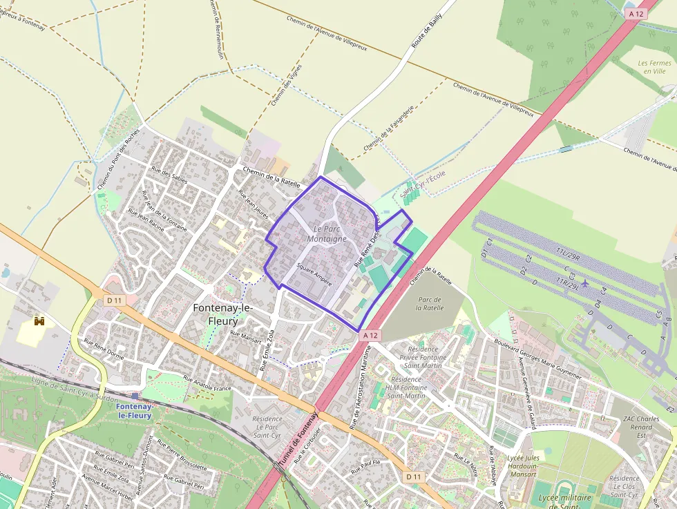 Appartement 63 m² trois pièces à vendre à Fontenay-le-Fleury