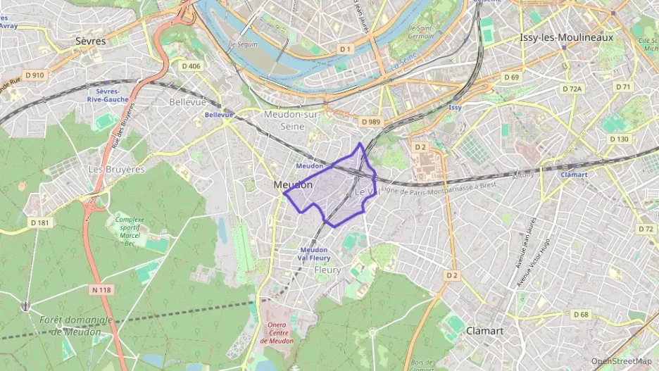 Appartement 75 m² trois pièces à vendre à Meudon Appartement 75 m² trois pièces à vendre à Meudon