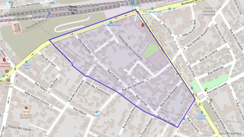 Appartement 28 m² une piece à vendre à Malakoff