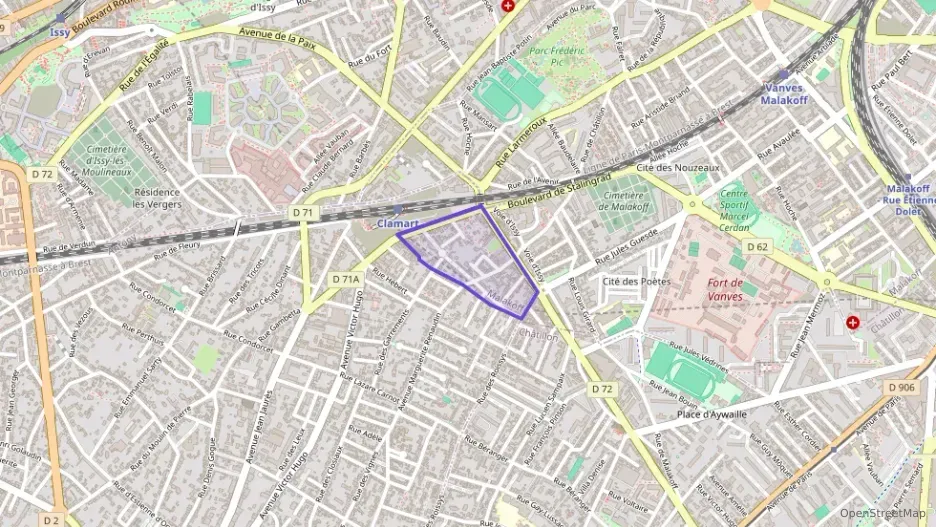 Appartement 28 m² une piece à vendre à Malakoff