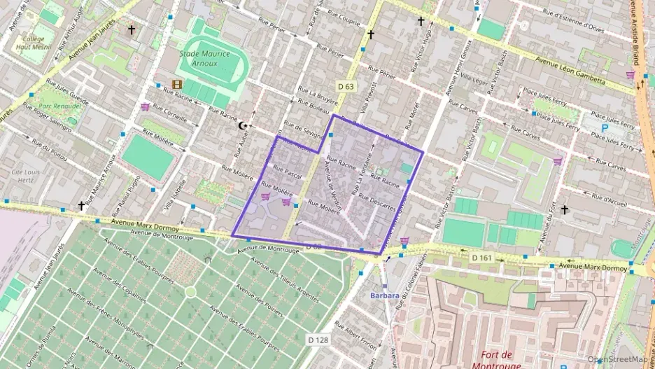 Appartement 46 m² deux pieces à vendre à Montrouge