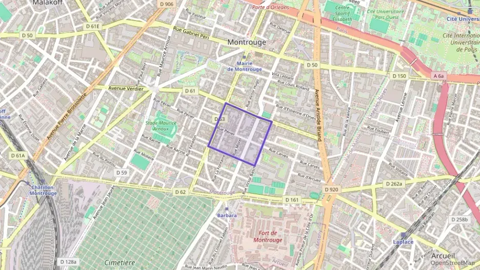 Appartement 60 m² trois pièces à vendre à Montrouge Appartement 60 m² trois pièces à vendre à Montrouge