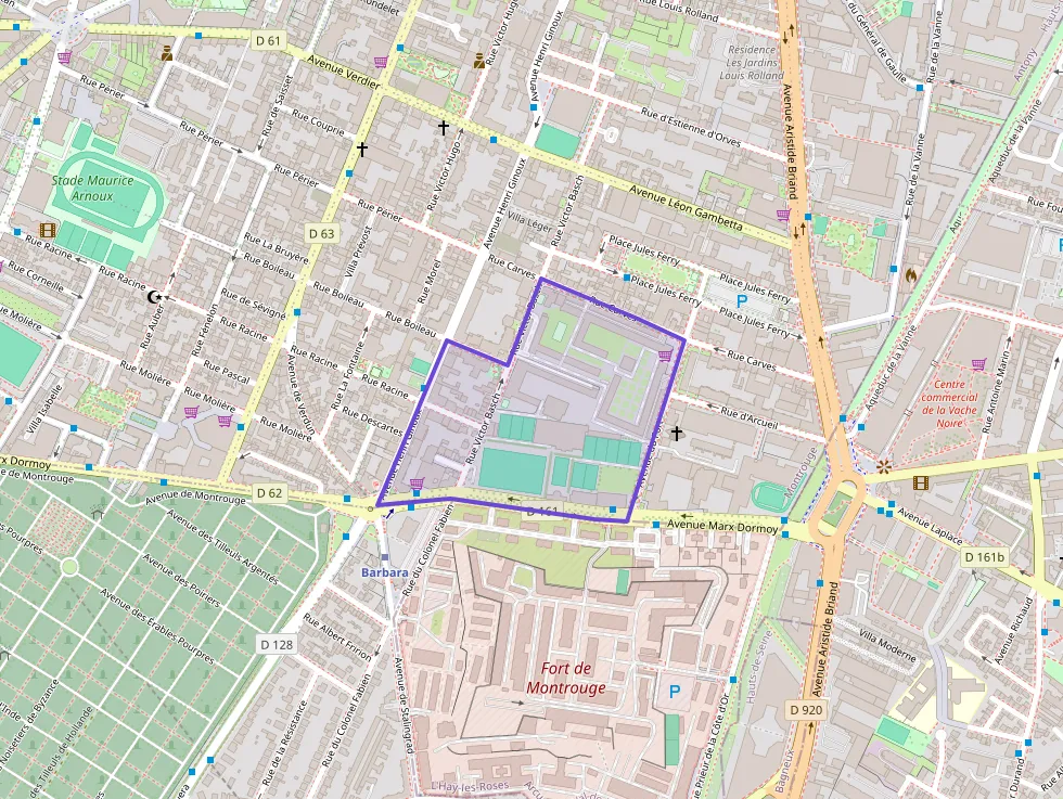 Appartement 54 m² trois pièces à vendre à Montrouge