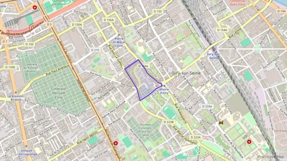 Appartement 53 m² trois pièces à vendre à Ivry-sur-Seine