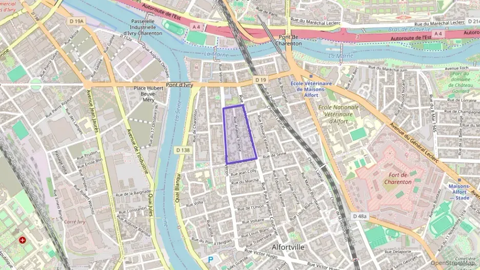 Appartement 51 m² trois pièces à vendre à Alfortville Appartement 51 m² trois pièces à vendre à Alfortville