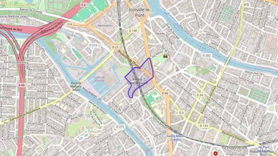 Appartement 69 m² trois pièces à vendre à Joinville-le-Pont