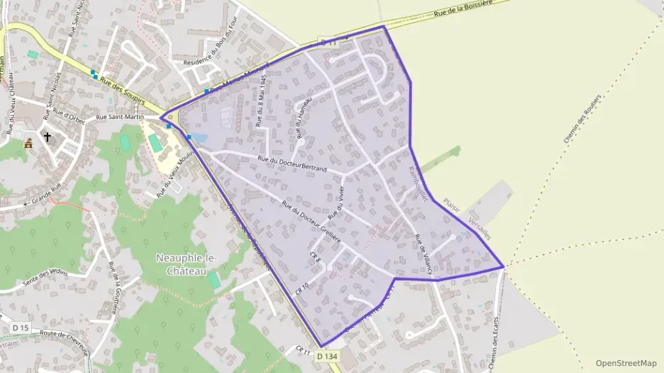 Appartement 50 m² deux pieces à vendre à Neauphle-le-Château