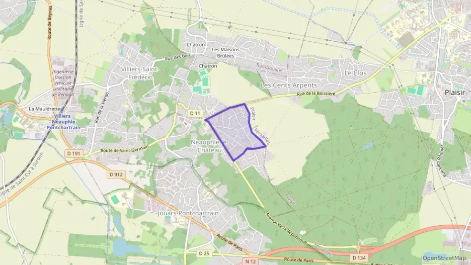 Appartement 50 m² deux pieces à vendre à Neauphle-le-Château