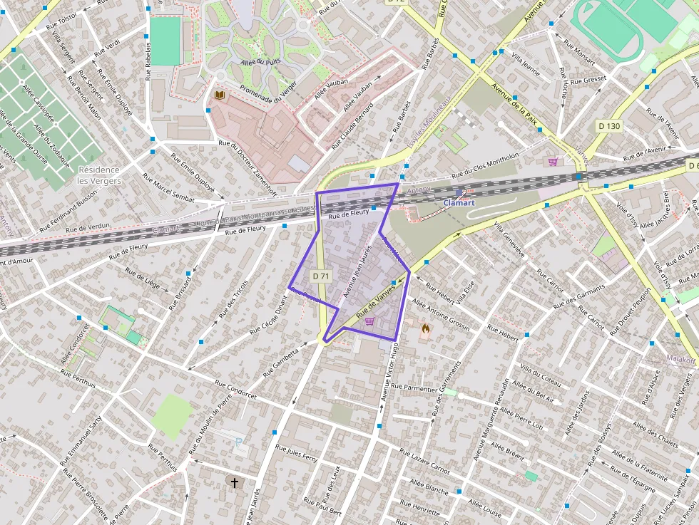 Appartement 25 m² une piece à vendre à Clamart