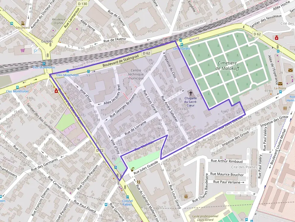 Appartement 29 m² deux pieces à vendre à Malakoff