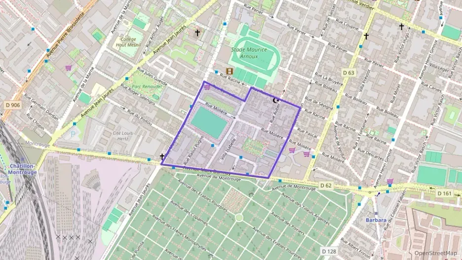 Appartement 40 m² deux pieces à vendre à Montrouge