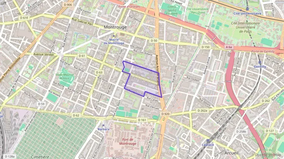 Appartement 90 m² quatre pièces à vendre à Montrouge