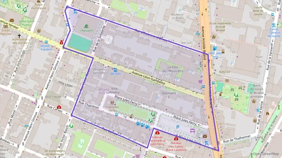 Appartement 90 m² trois pièces à vendre à Montrouge
