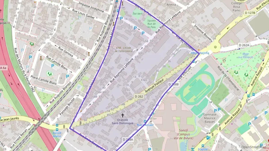 Appartement 44 m² une piece à vendre à Gentilly