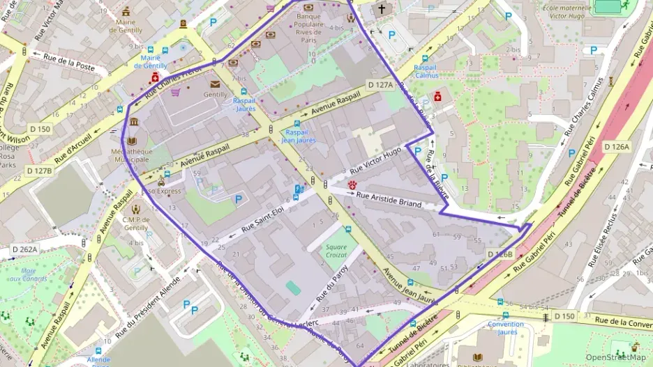 Appartement 70 m² trois pièces à vendre à Gentilly Appartement 70 m² trois pièces à vendre à Gentilly