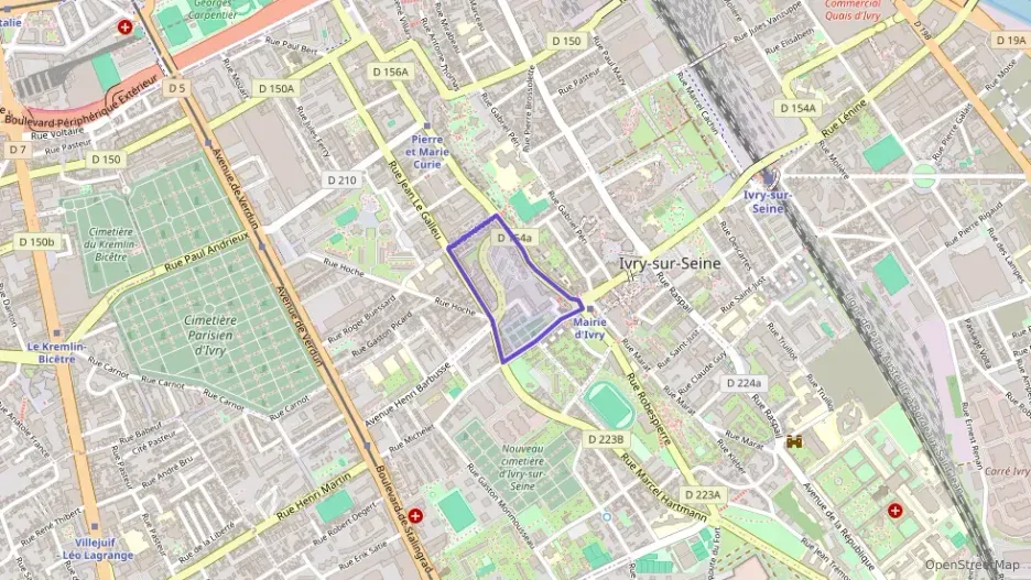 Appartement 43 m² trois pièces à vendre à Ivry-sur-Seine