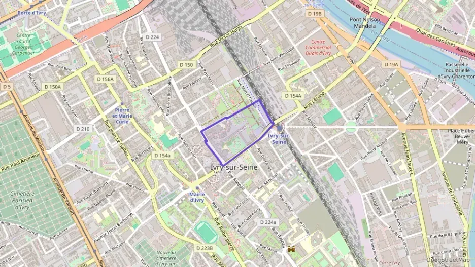 Appartement 87 m² quatre pièces à vendre à Ivry-sur-Seine