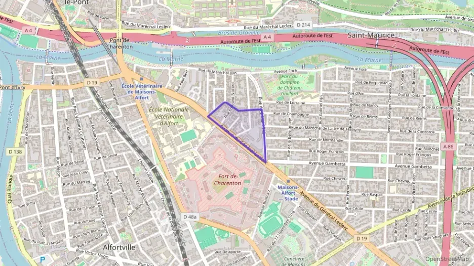 Appartement 32 m² deux pieces à vendre à Maisons-Alfort