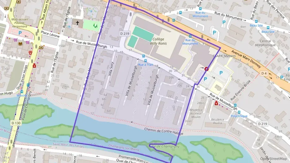 Appartement 27 m² une piece à vendre à Champigny-sur-Marne