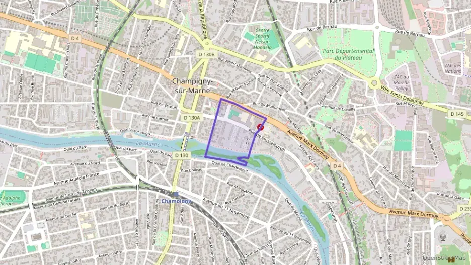 Appartement 27 m² une piece à vendre à Champigny-sur-Marne