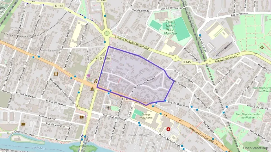 Appartement 51 m² trois pièces à vendre à Champigny-sur-Marne