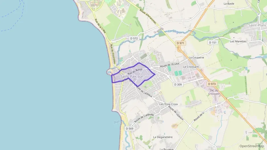 Appartement 41 m² deux pieces à vendre à Saint-Pair-sur-Mer