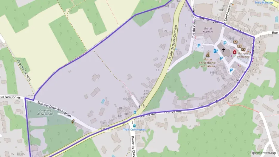 Appartement 60 m² trois pièces à vendre à Neauphle-le-Château Appartement 60 m² trois pièces à vendre à Neauphle-le-Château