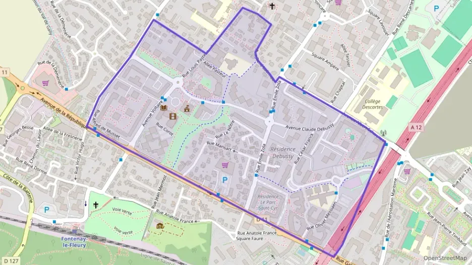 Appartement 60 m² trois pièces à vendre à Fontenay-le-Fleury Appartement 60 m² trois pièces à vendre à Fontenay-le-Fleury