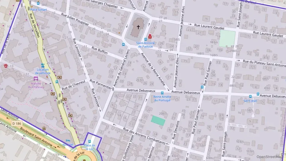 Appartement 96 m² cinq pièces à vendre à Le Chesnay-Rocquencourt