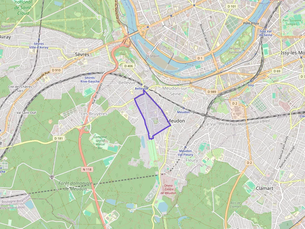 Appartement 116 m² quatre pièces à vendre à Meudon