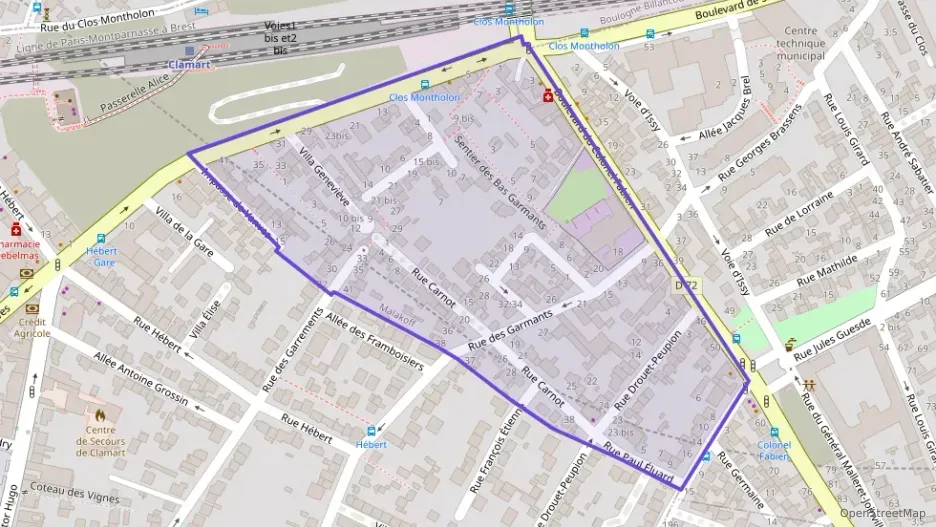 Appartement 36 m² deux pieces à vendre à Malakoff