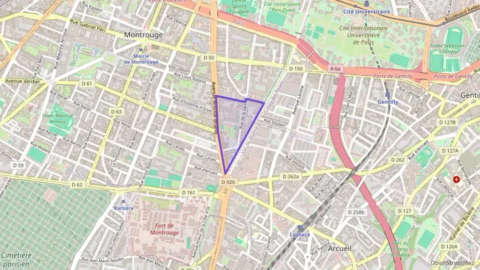 Appartement 87 m² quatre pièces à vendre à Montrouge