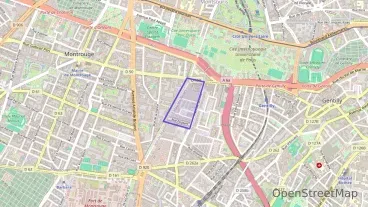 appartement d'une chambre 41 m² à vendre à Gentilly