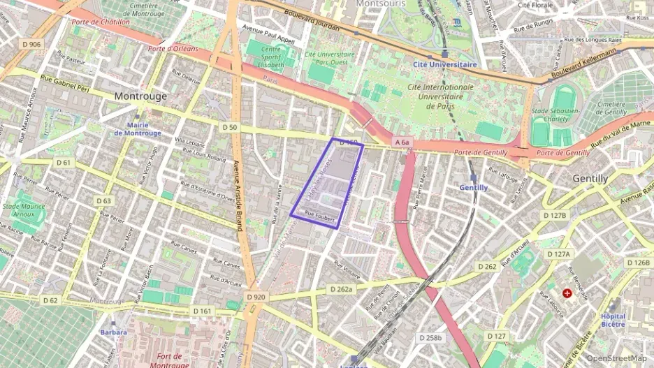 Appartement 41 m² deux pieces à vendre à Gentilly