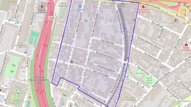 Appartement 86 m² quatre pièces à vendre à Gentilly