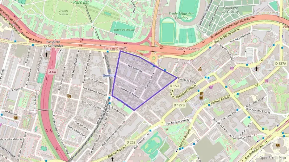 Appartement 27 m² deux pieces à vendre à Gentilly Appartement 27 m² deux pieces à vendre à Gentilly