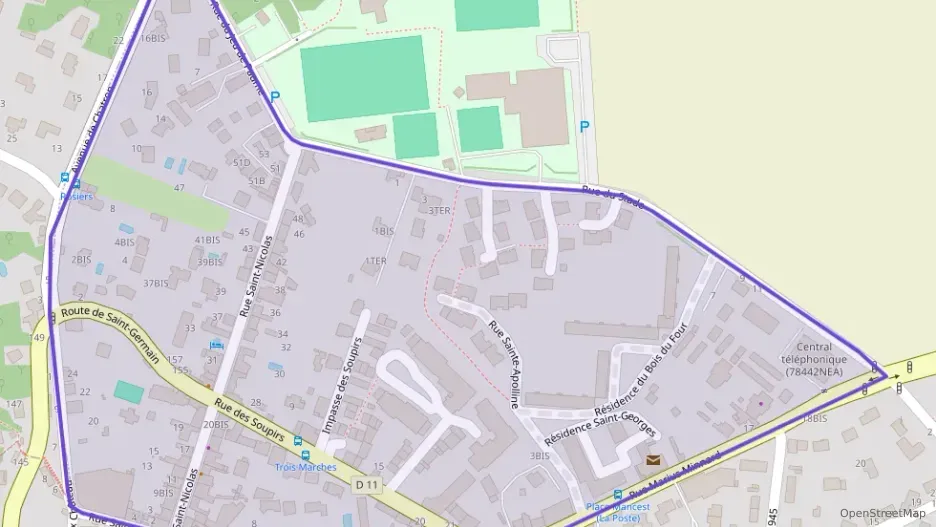 Appartement 100 m² quatre pièces à vendre à Neauphle-le-Château