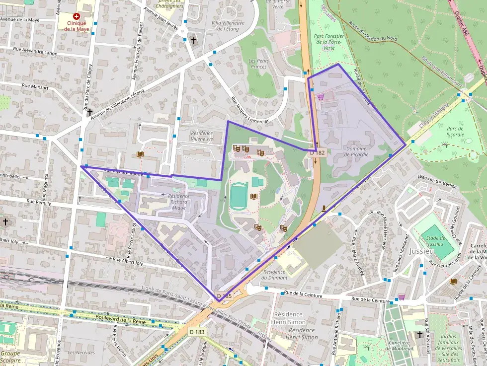 Appartement 79 m² trois pièces à vendre à Versailles