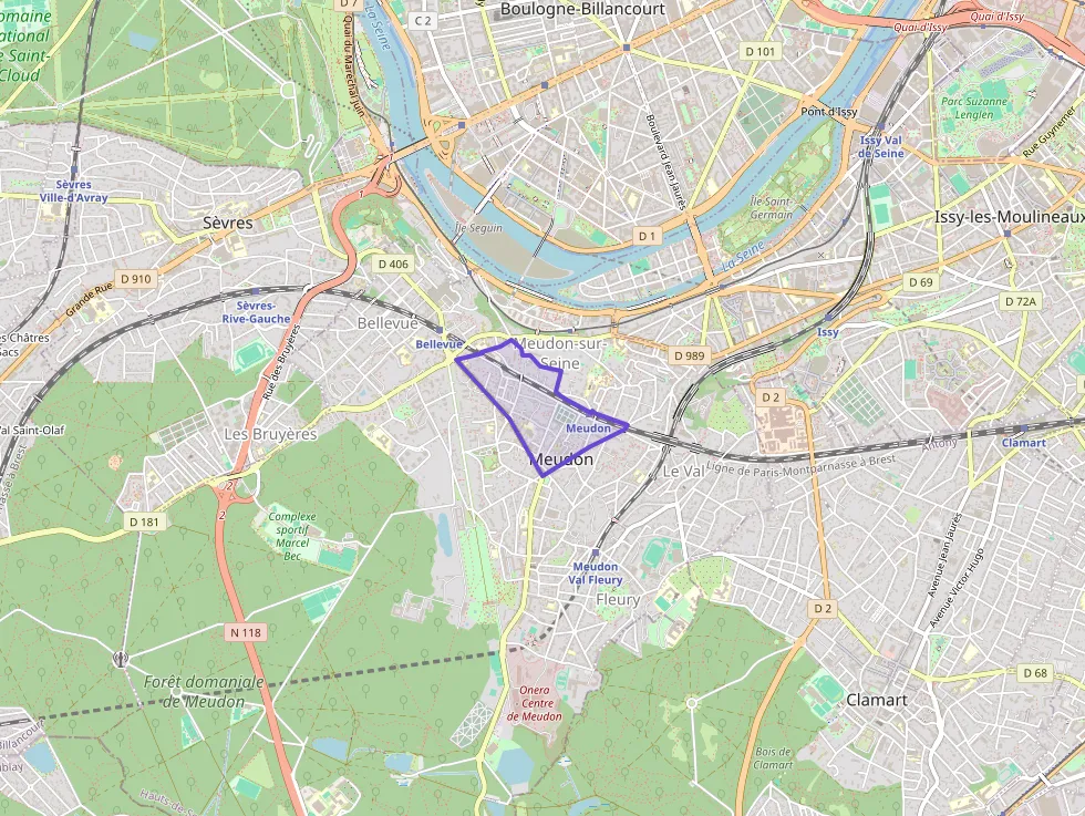 Appartement 133 m² 5 pièces à vendre à Meudon