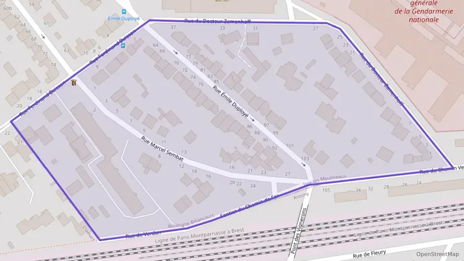 Appartement 51 m² deux pieces à vendre à Issy-les-Moulineaux