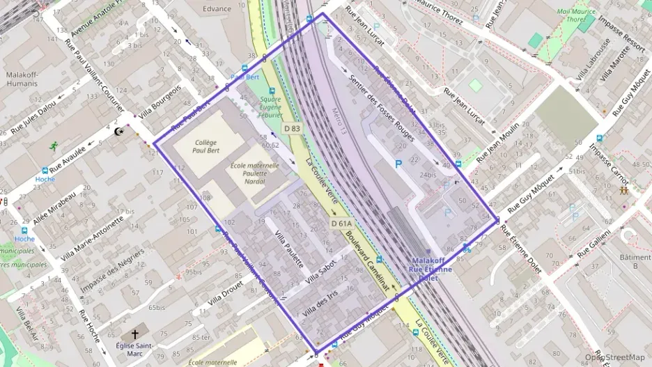 Appartement 44 m² trois pièces à vendre à Malakoff Appartement 44 m² trois pièces à vendre à Malakoff