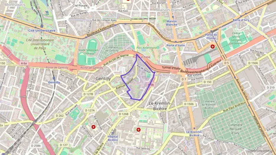 Appartement 31 m² deux pieces à vendre à Gentilly Appartement 31 m² deux pieces à vendre à Gentilly